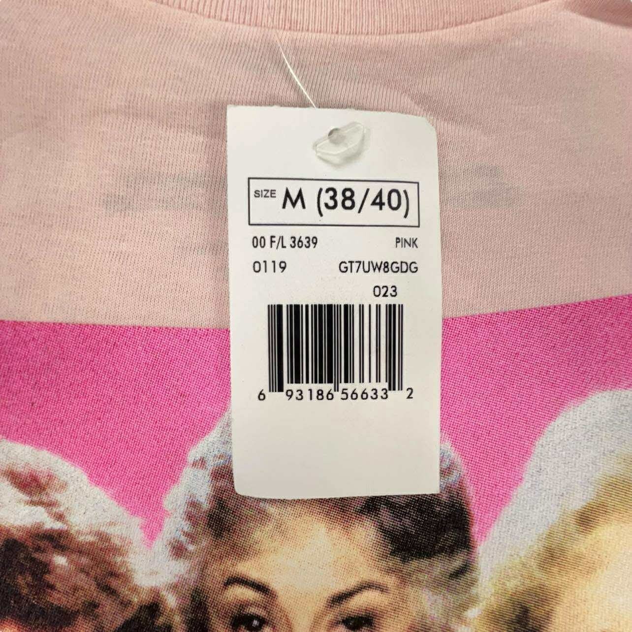 The Golden Girls Stay Golden Pink Graphic T Shirt Abc Studios Medium New — image 7 of 8